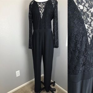 Vince Camuto Lace Jumpsuit. (size L)